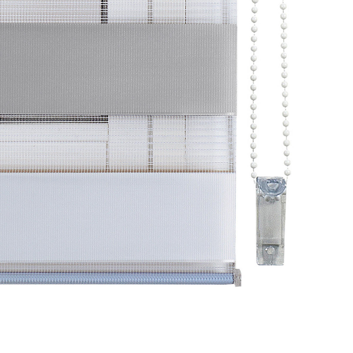 DOPPELROLLO Dreifarbig, 75 cm x 180 cm - Multicolor, Kunststoff (75/180cm) - STORESDECO