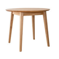 ESSTISCH Orbetello Wildeiche Natur 90 / 90 / 74,5cm - Eichefarben, Holz (90/90/74.5cm) - Feldmann-Wohnen