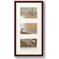 BILDERRAHMEN Peppers Holzgestell 3x10x15 Nussbaum - Nussbaumfarben, Holzwerkstoff (25/48/1.5cm) - walther design