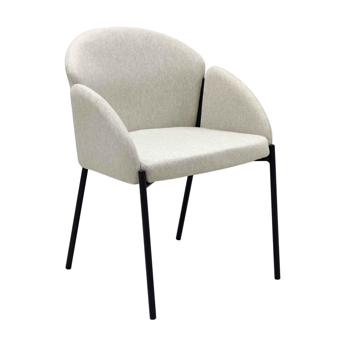 STÜHLE 2-tlg., Beigefarbe - Beige, Holz (60/78/70cm) - Oviala