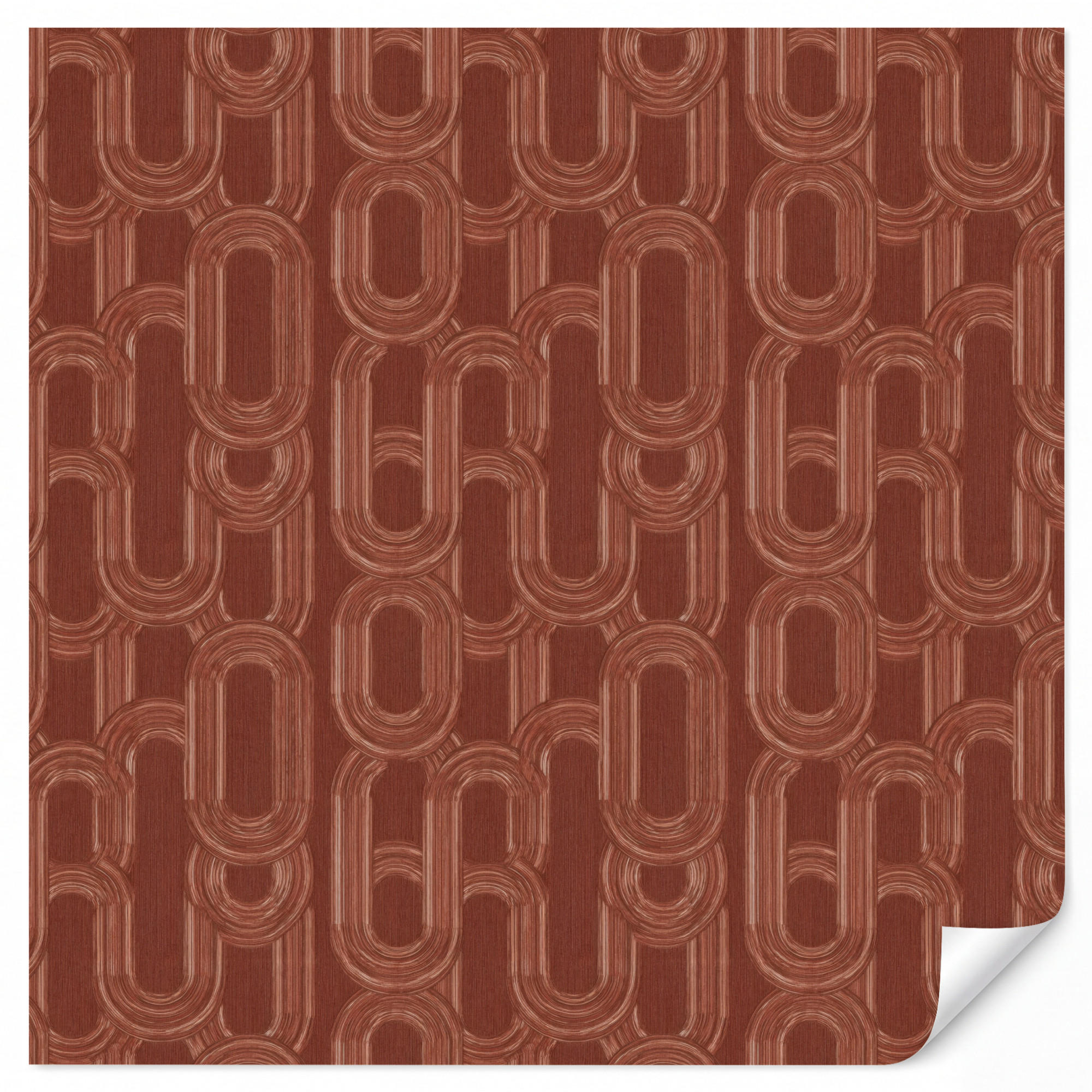OnlyWow Tapete Terracotta 220x240 cm