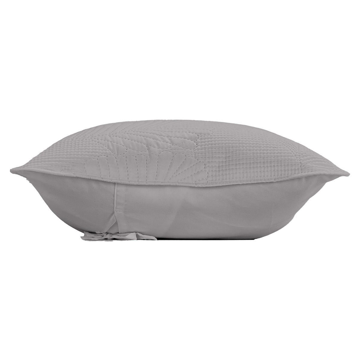 DEKO-KISSENBEZUG mit Muster Colombine 40/40/0,5 cm - Grau, Textil (40/40cm) - Douceur d´intérieur