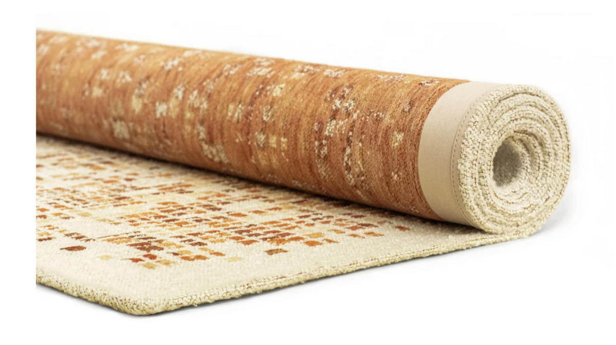 TEPPICH modern Flachgewebe BOXY Orange 140 x 200 cm - Orange, Textil (140/200cm) - Novatrend