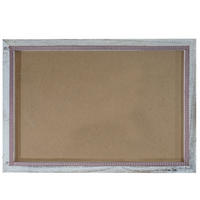 BILDERRAHMEN SHABBY-LOOK rechteckig Kiefer Weiß Dekor - Weiß, Holz (66/46/1cm) - MCW