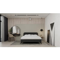 POLSTERBETT Mavilo 160 x 200 cm mit Bettkasten und Lattenrost, Taschenfederkernmatratze 19cm - schwarz - Schwarz, Holz (160/200cm) - Homesy