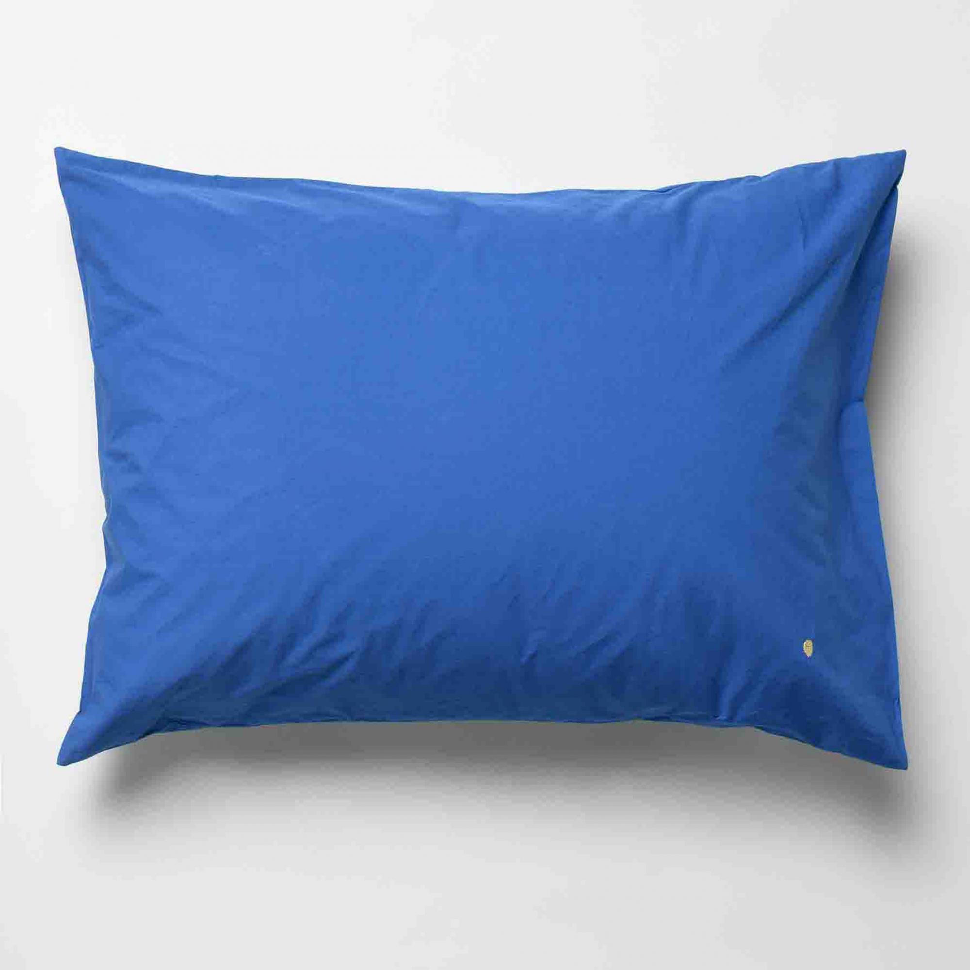 KOPFKISSENBEZUG Céleste so blau 50 x 70 cm - Blau, Textil (70/50cm)