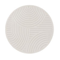 OUTDOORTEPPICH 120/120 cm Livorno 674 - Creme, Textil (120/120cm) - Paco Home