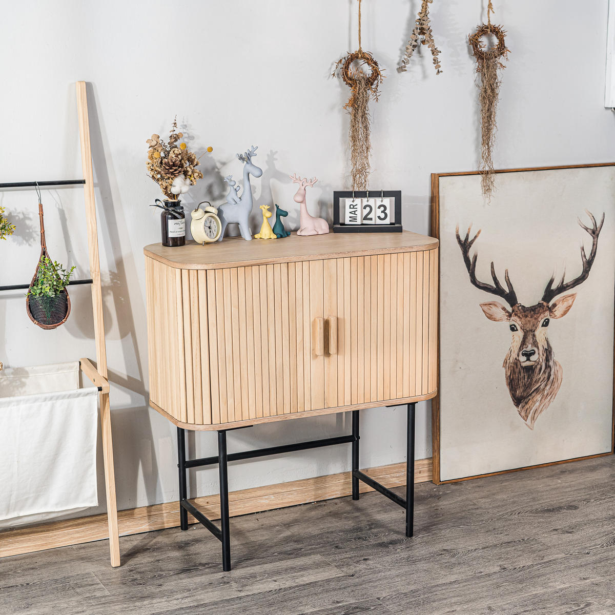 KOMMODE Braun - Braun, Holz (80/85/40cm) - Nordlys
