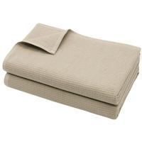 SAUNATUCH, 2er-Set, 70x180 cm, 100% Baumwolle, Braun - Cappuccino, Textil (70/180cm) - Zollner