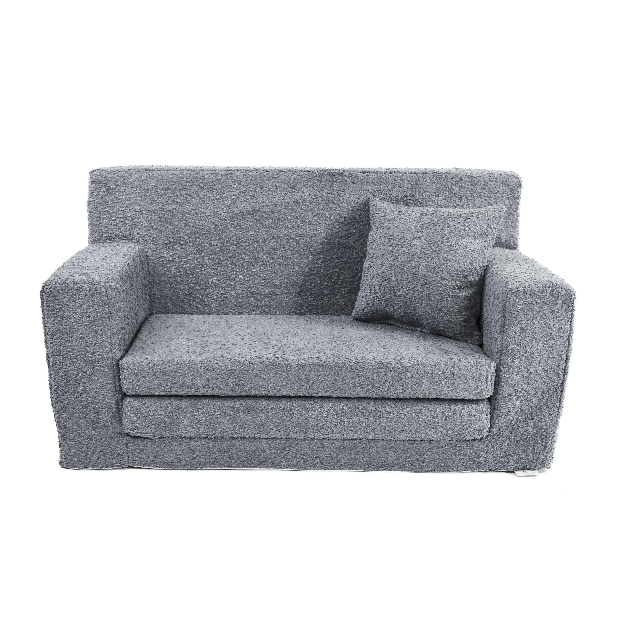 Fortisline Kindersofa Grau 83x47x43 cm