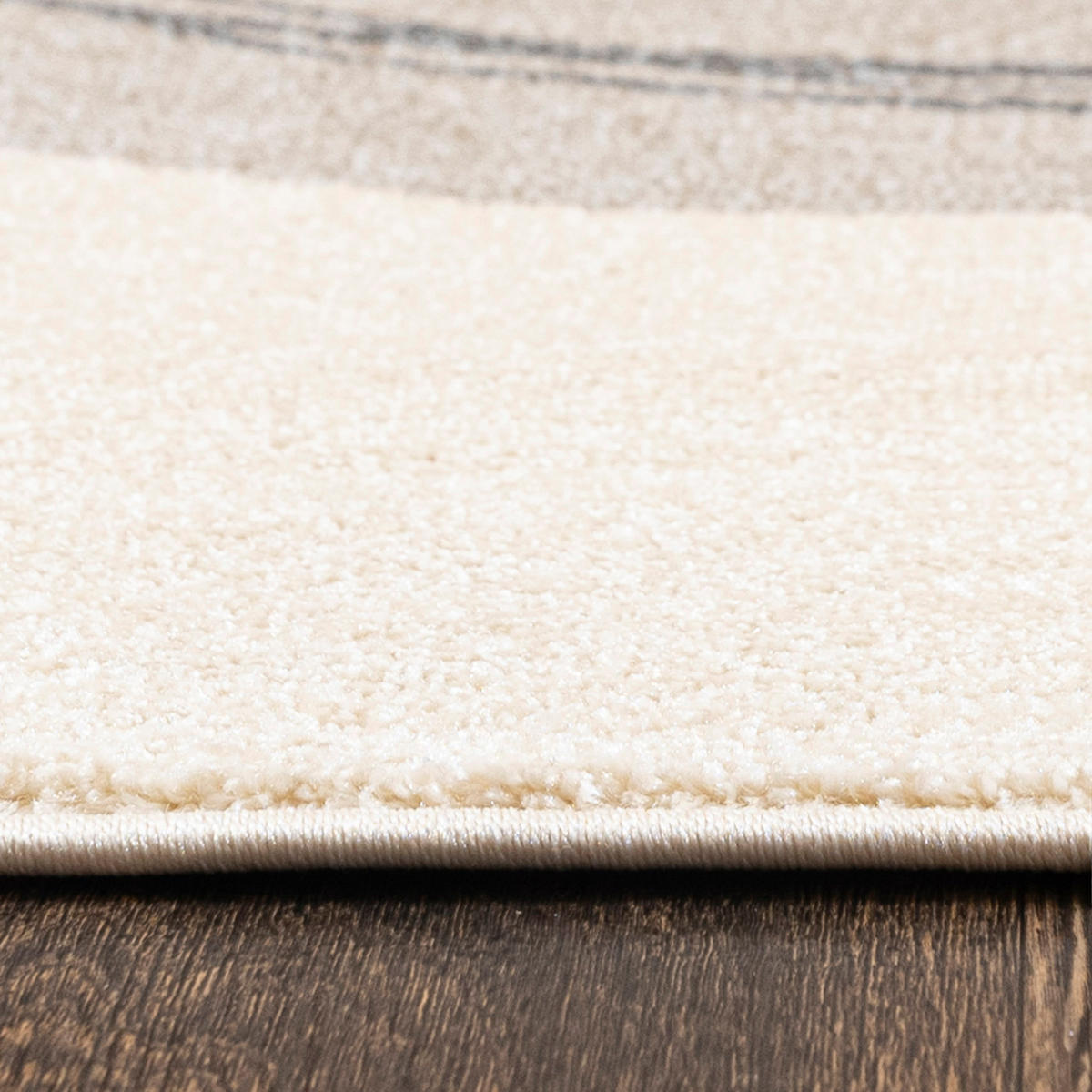 TEPPICH Beige Geometrisch In-Outdoor Pflanzlich Kurzflor Rechteckig 200 x 300 cm - Sandfarben, Textil (200/300cm) - Mazovia