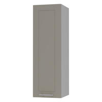 KÜCHENHÄNGESCHRANK Kvantum W4/30 Beige Matt / Grau Matt 30 / 32,5 / 96cm - Beige/Grau, Holz/Holzwerkstoff (30/96/32.5cm) - Feldmann-Wohnen