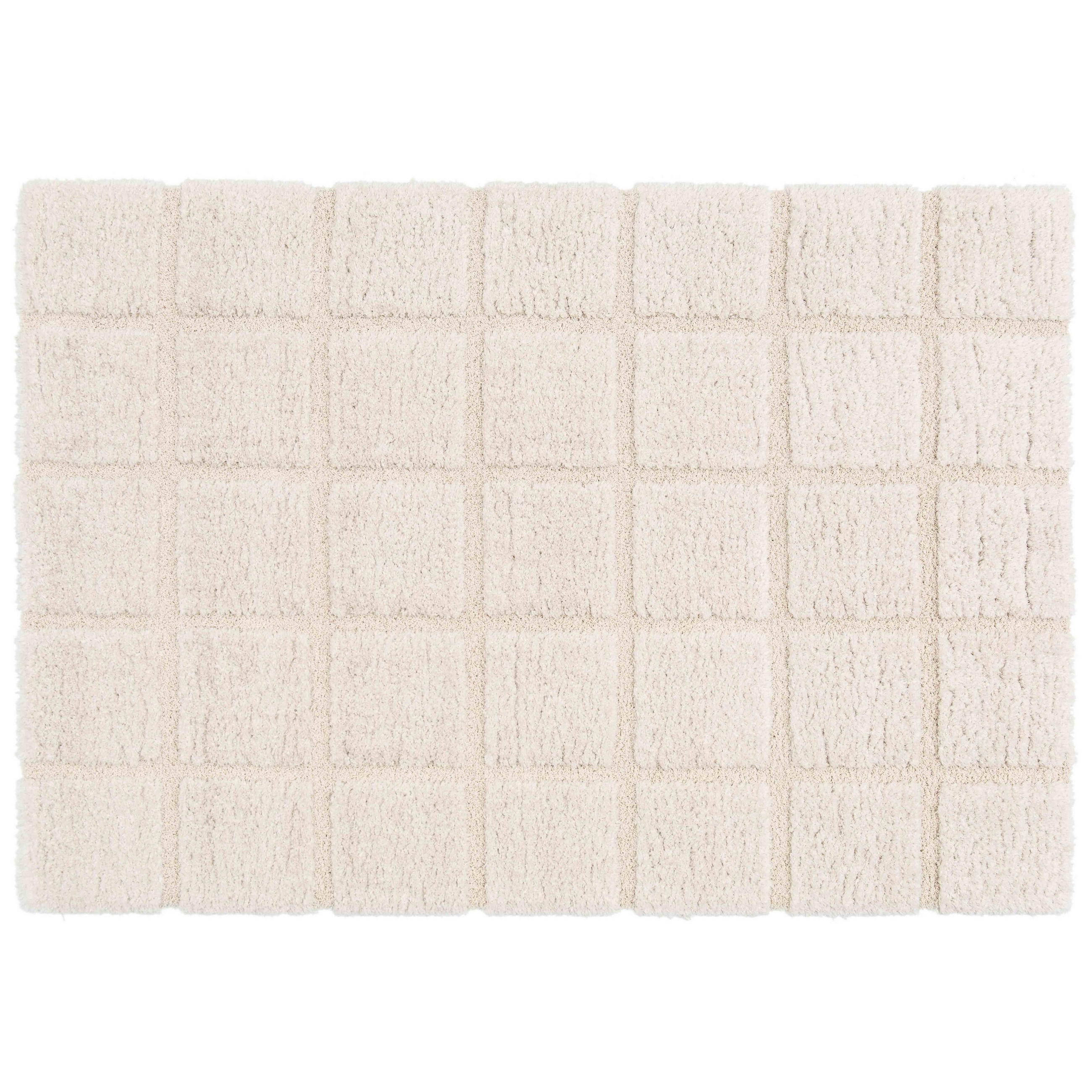 TEPPICH, Weiß - Weiß, Textil (160/230cm) - Oviala