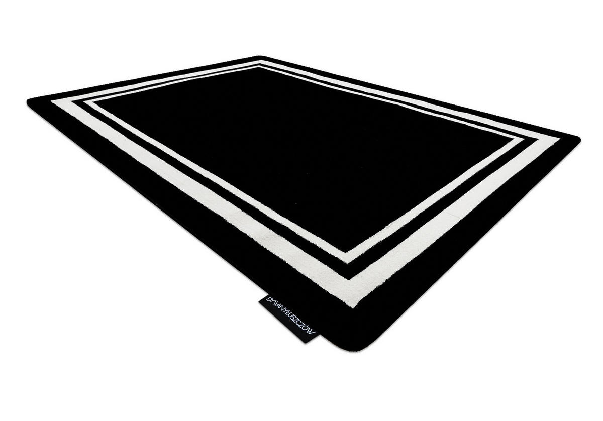 TEPPICH Hampton 160/220 cm - Schwarz, Textil (160/220cm) - rugsX