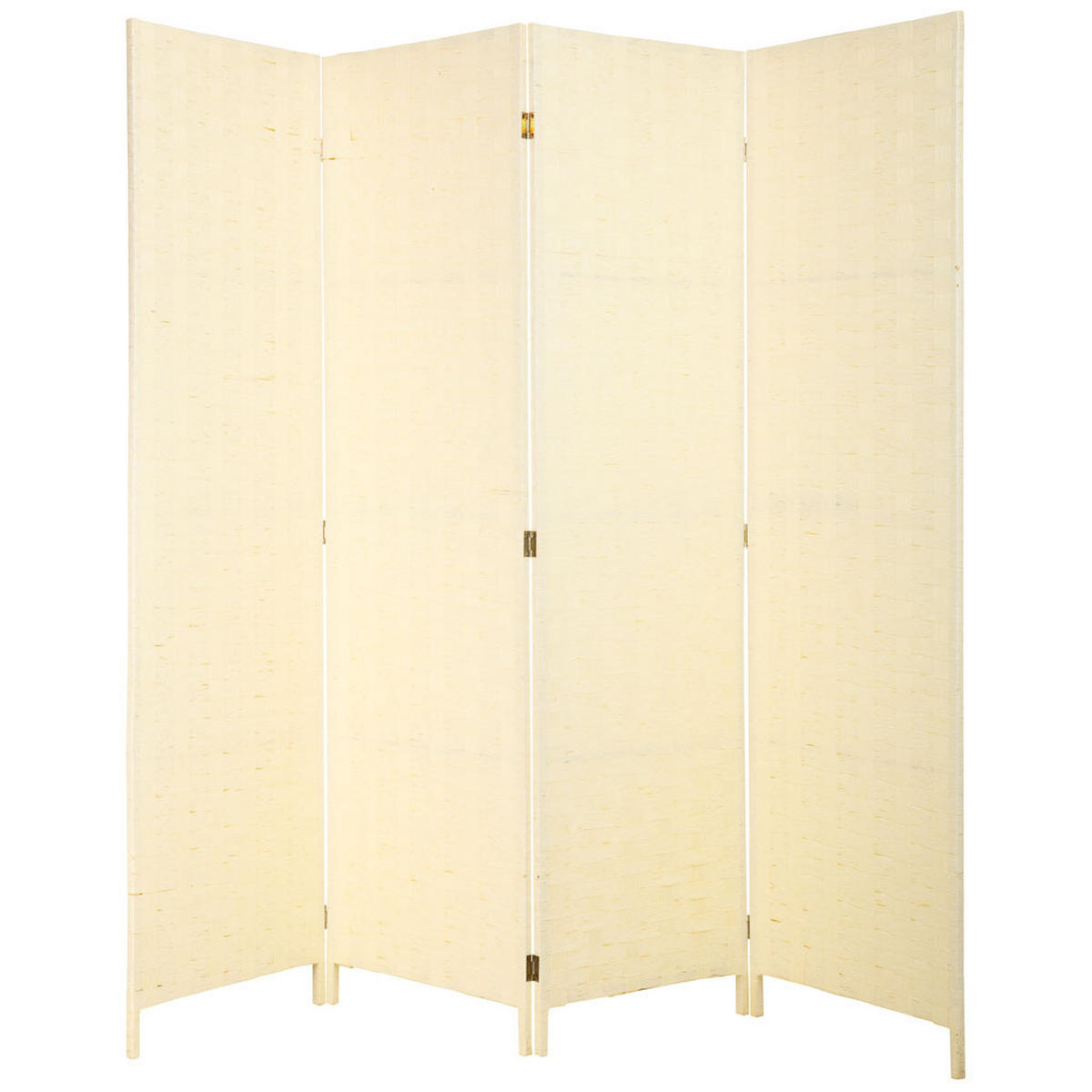 PARAVENT aus geflochtenem Papier mit 4 PANEELE, 3x180cm - Beige, Papier (200/180/3cm) - Wanderlust