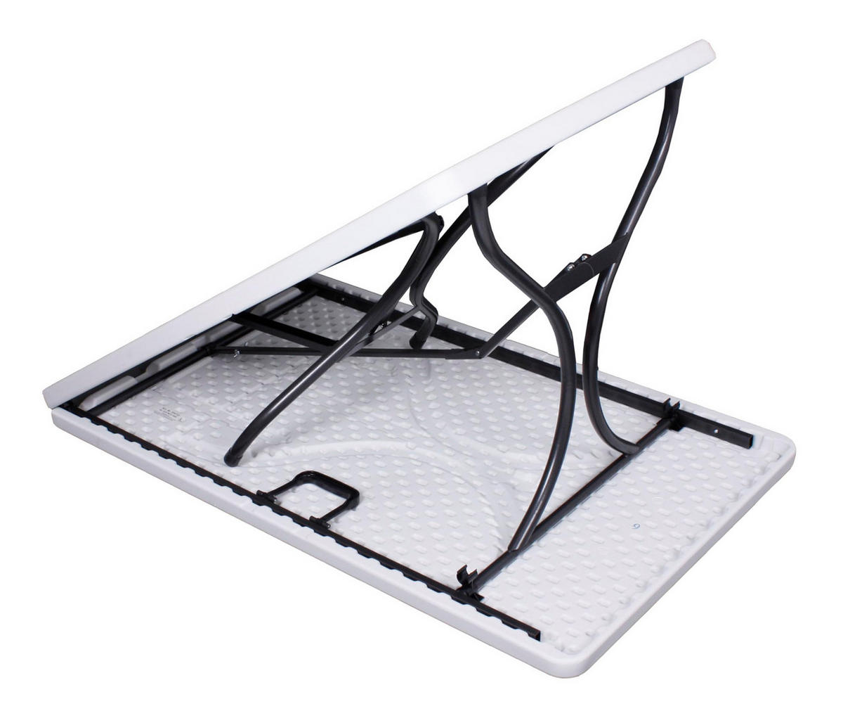 GARTENTISCH Peter klappbar Klapptisch - Weiß, Kunststoff (244/75/72.5cm) - DELUKE