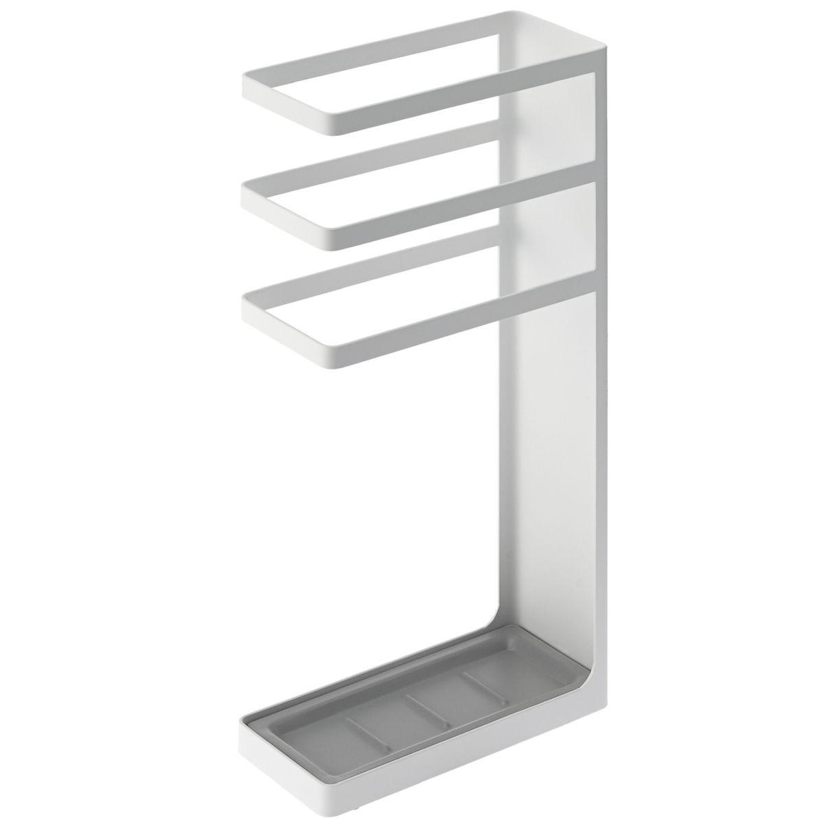 SCHIRMSTÄNDER Tower weiß 23/10/44 cm - Weiß, Metall (23/44/10cm) - Yamazaki