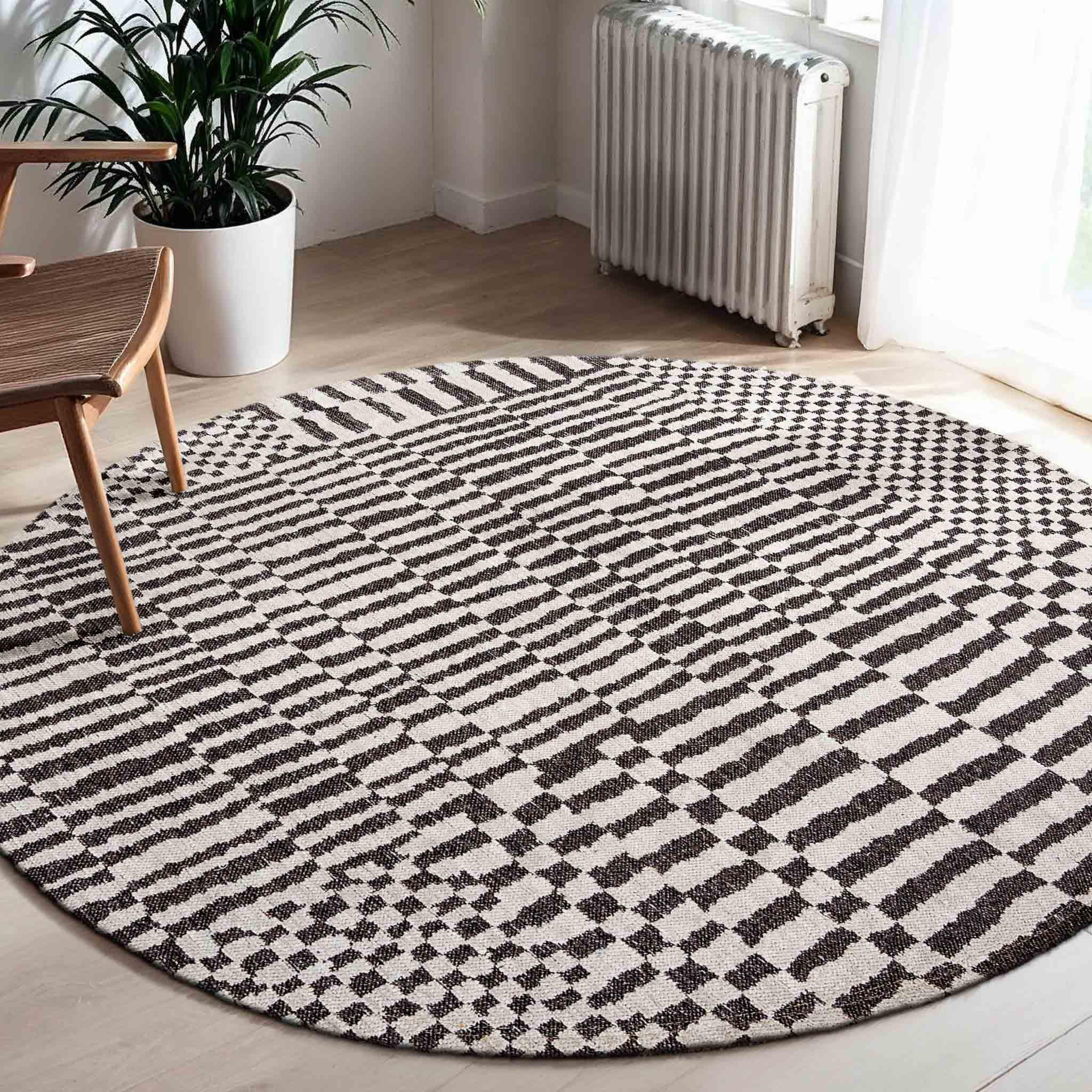 TEPPICH Caidal Berber 240/240 cm - Weiß, Textil (240/240cm) - Louis De Poortere