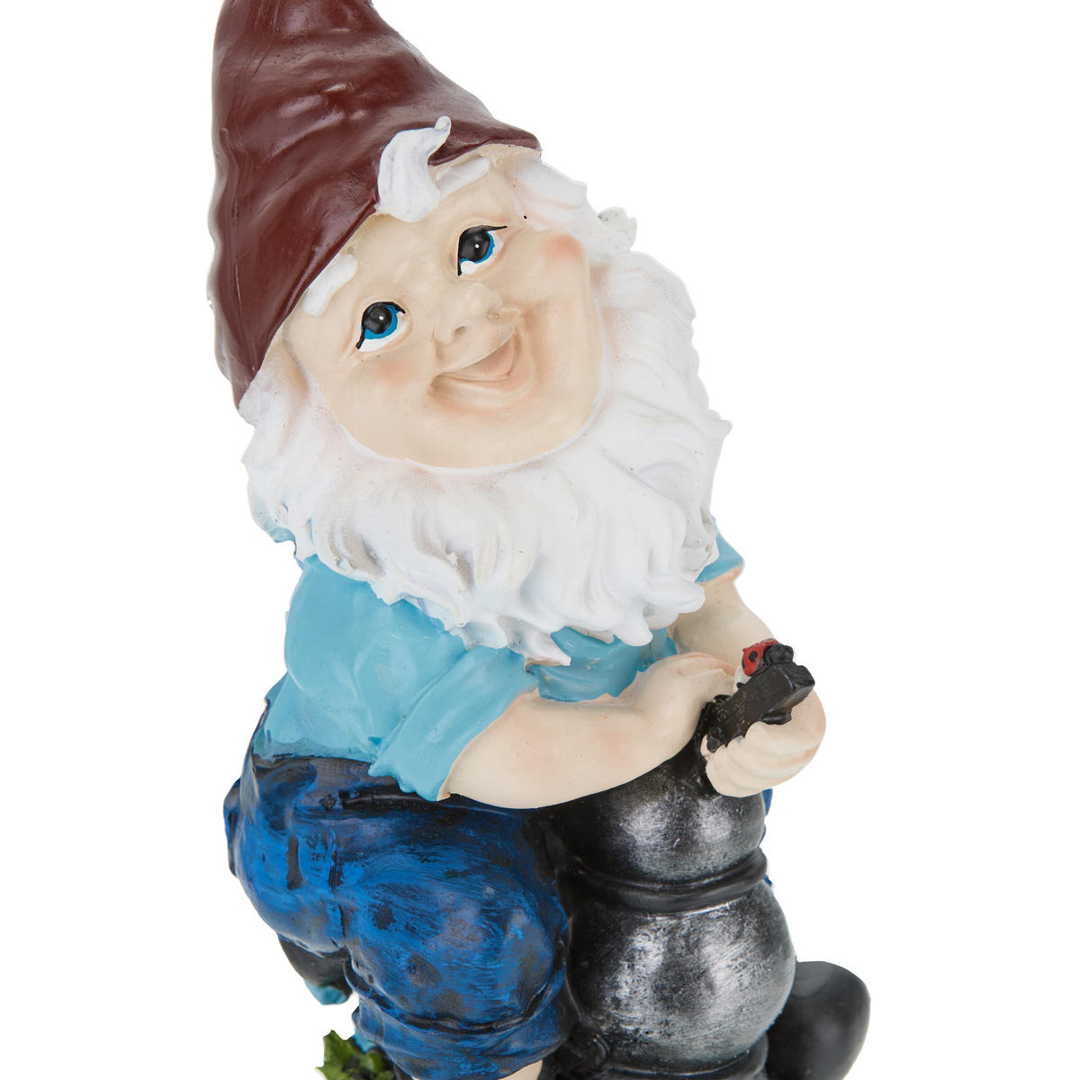 GARTENZWERG - Multicolor, Kunststoff (11/24.5/14cm) - Relaxdays