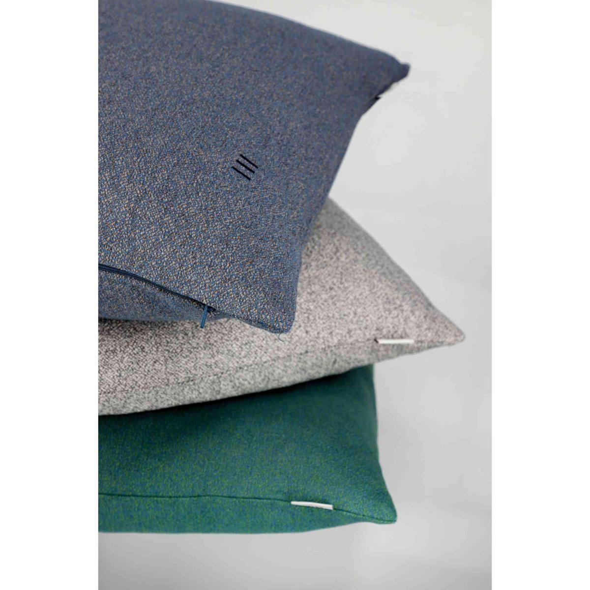 ZIERKISSENHÜLLE DEKOKISSENHÜLLE FUN 2er Set - Titanfarben, Textil (45/45cm) - Esprit