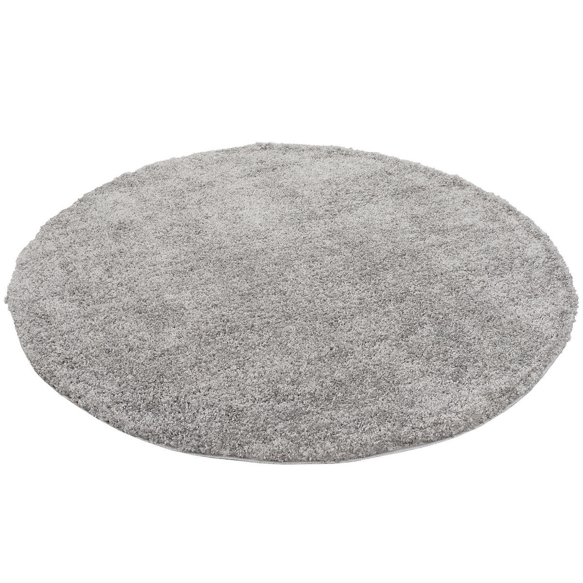 HOCHFLOR LANGFLOR TEPPICH ALOHA RUND - Grau, Textil (200/200cm) - Pergamon