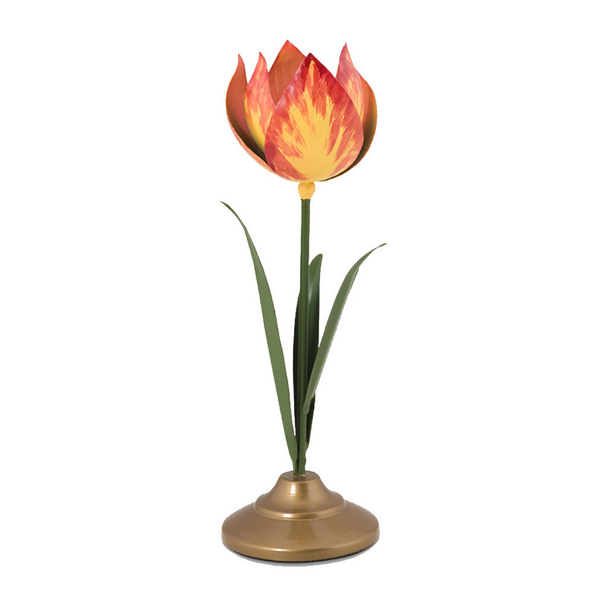 KERZENHALTER 2er-Set Tulpe s metal gelb - Gelb, Metall (8.5/26/8.5cm) - Pip Studio