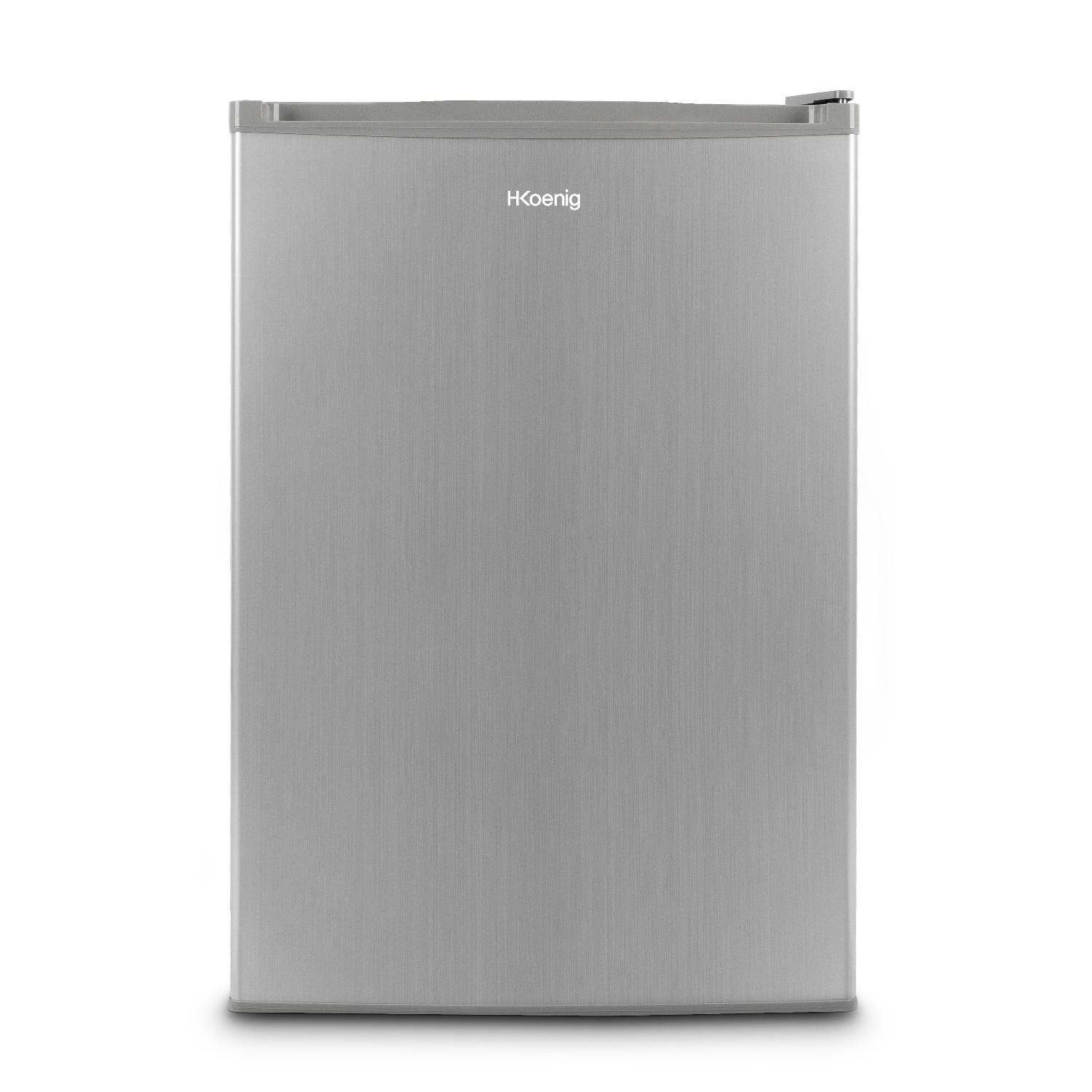TISCHKÜHLSCHRANK FGX890 Silber, 113L - Grau, Metall (54/82/55cm) - HKoenig