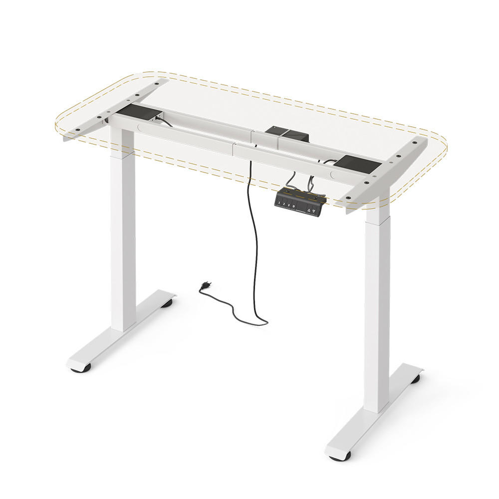 STOLNÍ NOHY Elevate Bílá - bílá, kov (57.5/180/120cm) - Vicco