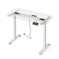 STOLNÍ NOHY Elevate Bílá - bílá, kov (57.5/180/120cm) - Vicco