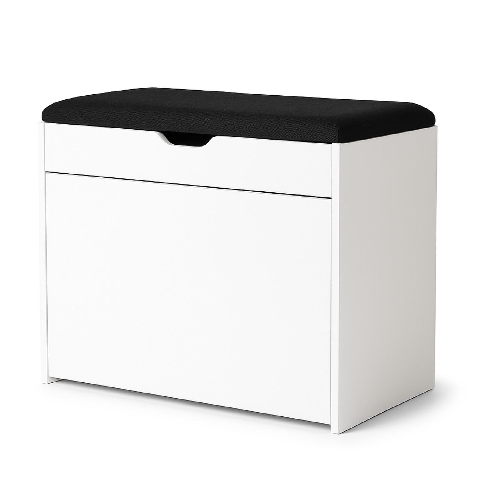 SCHUHSCHRANK Scala 57/30/53 cm - Weiß, Holzwerkstoff (30/53/57cm) - BOXIMO