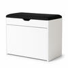 SCHUHSCHRANK Scala 57/30/53 cm - Weiß, Holzwerkstoff (30/53/57cm) - BOXIMO