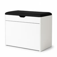 SCHUHSCHRANK Scala 57/30/53 cm - Weiß, Holzwerkstoff (30/53/57cm) - BOXIMO