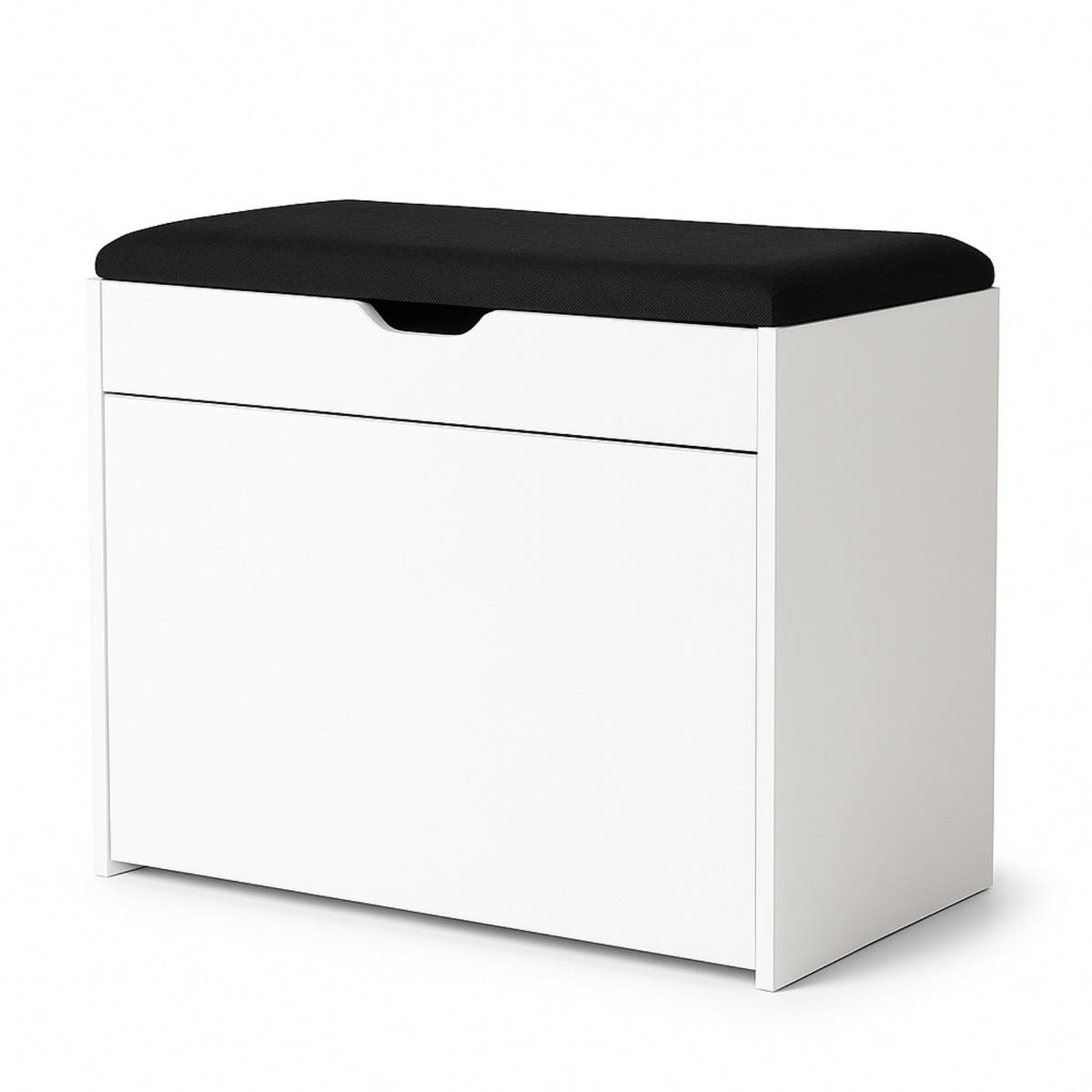 SCHUHSCHRANK Scala 57/30/53 cm - Weiß, Holzwerkstoff (30/53/57cm) - BOXIMO