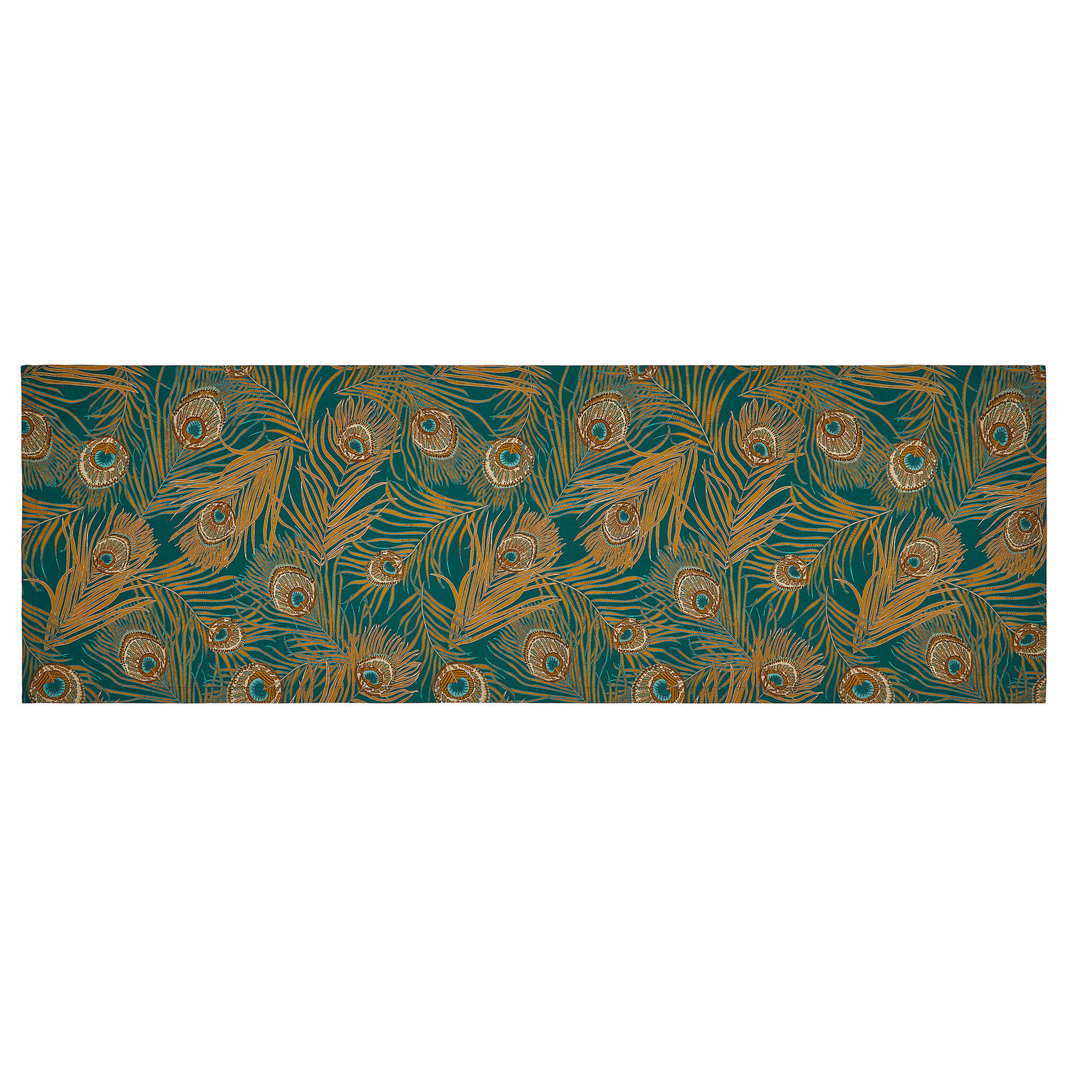 TISCHLÄUFER Golen Twenties - Blau, Textil (50/160cm) - BUTLERS