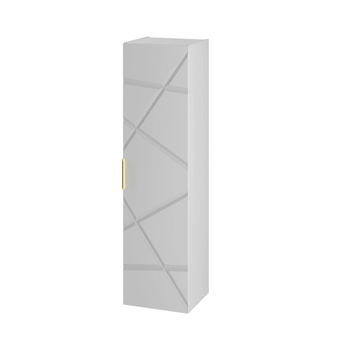 BADMÖBEL 80.6cm Aurora 2er-Set Weiß - Weiß, Holzwerkstoff (80.6/52.2/46.5cm) - Petits-meubles
