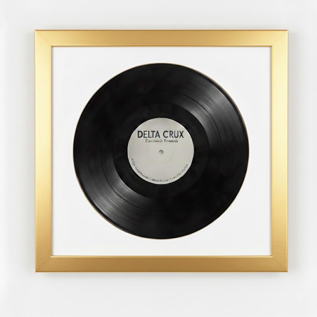 K-Möbel RÁM NA VINYLOVÉ DESKY 40/40 na desku