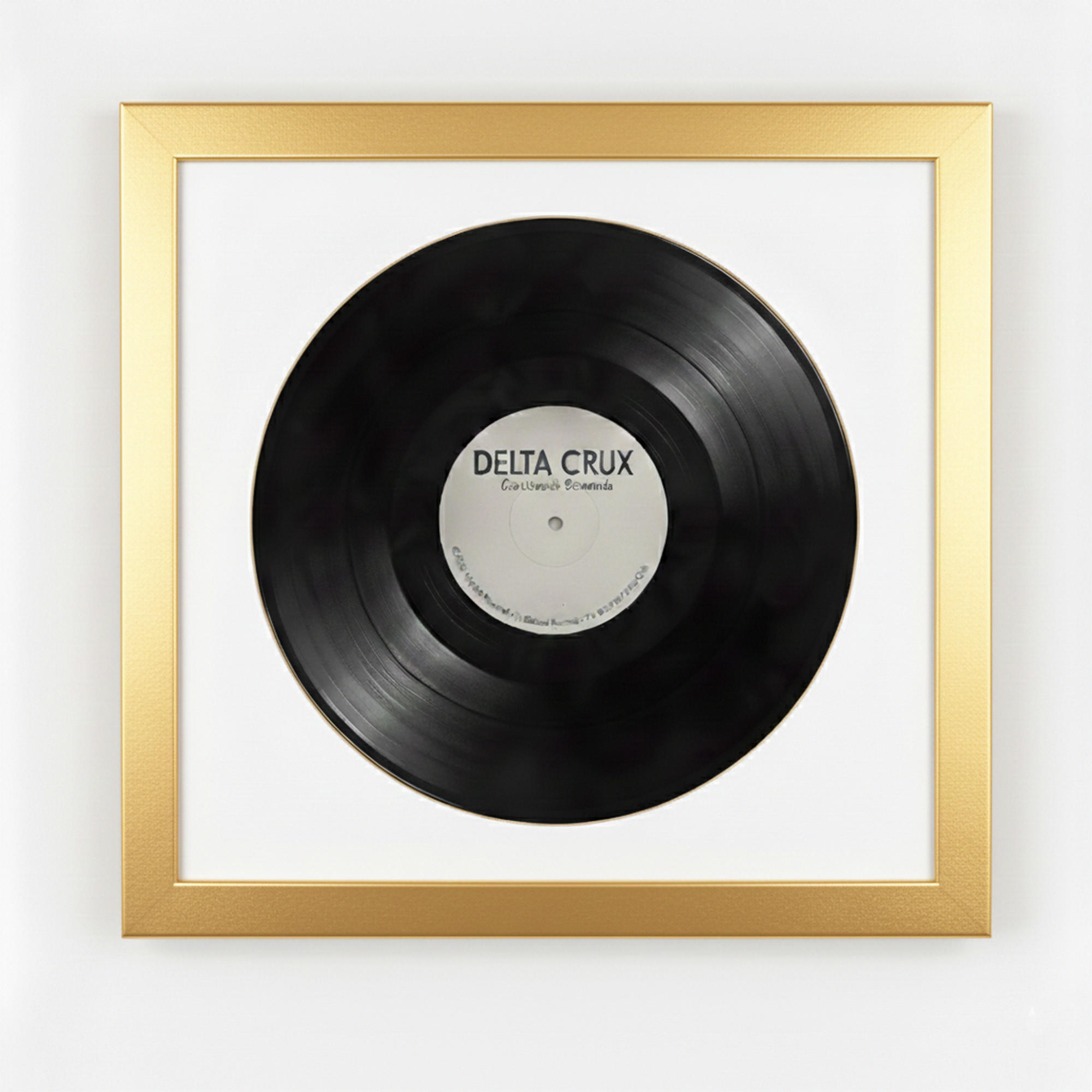 VINYL BILDERRAHMEN 40/40 2er Set - Goldfarben, Holz (40/40cm) - K-Möbel