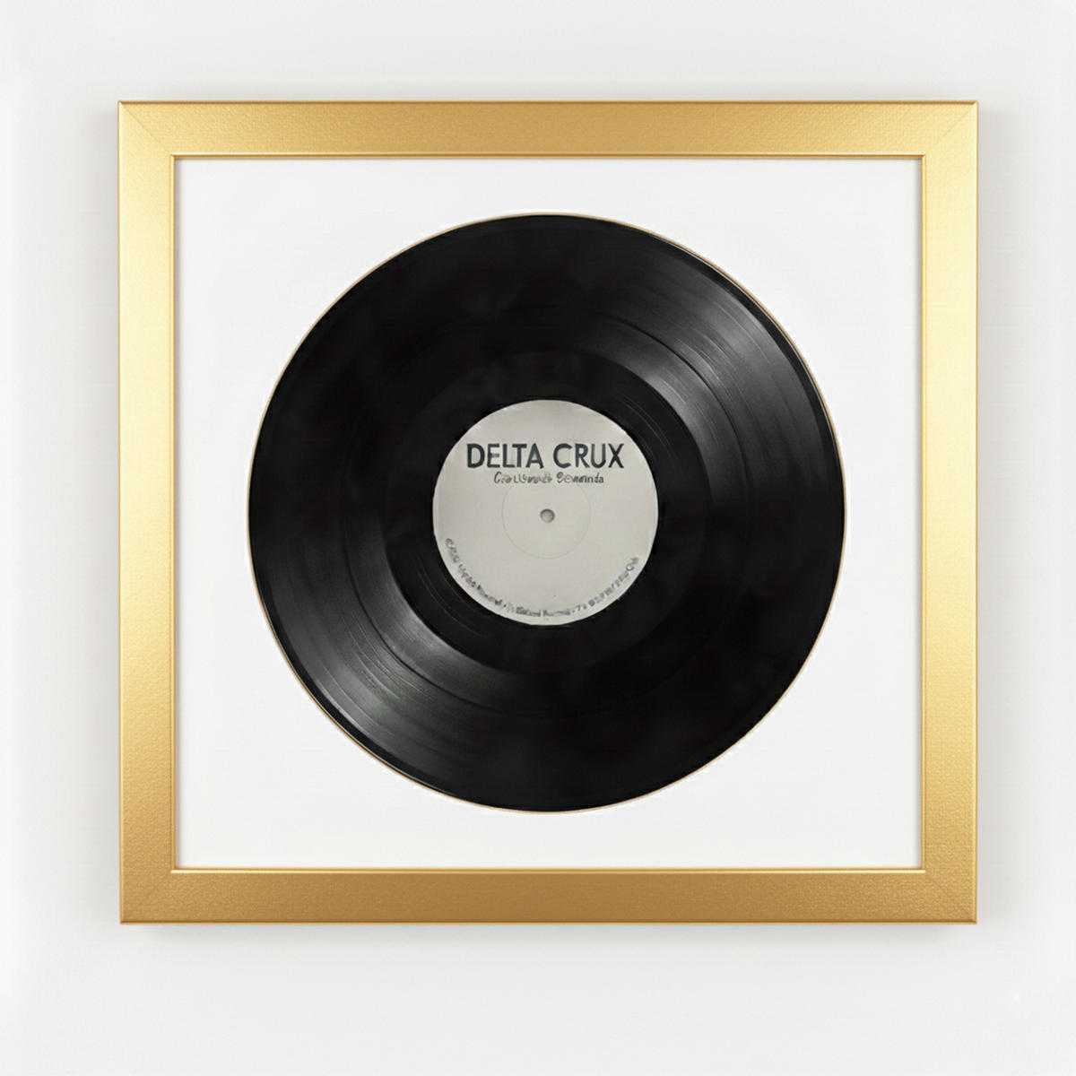 VINYL BILDERRAHMEN 40/40 2er Set - Goldfarben, Holz (40/40cm) - K-Möbel