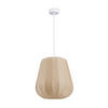 PENDELLEUCHTE Hugo Pd1 Aysun - Beige/Weiß, Metall (35/35/41cm) - Paco Home