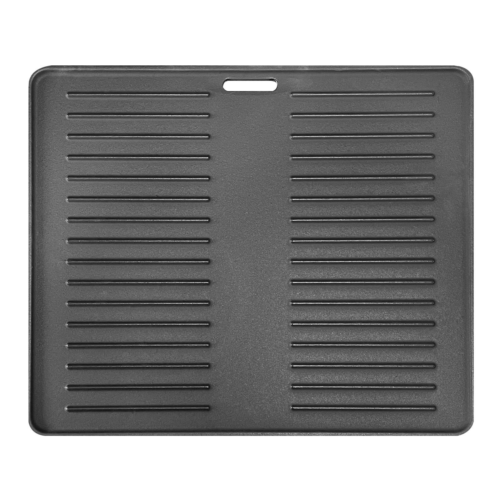 GRILLPLATTE HERO XXL Gusseisen - Schwarz, Metall (42/36cm) - TAINO