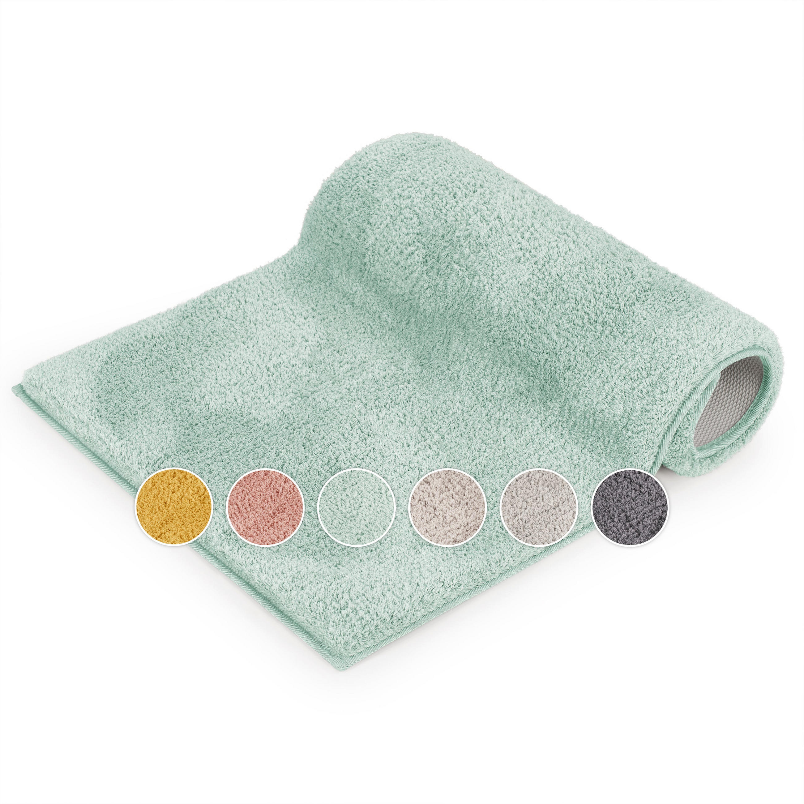 BADEMATTE Astrid 50x80cm, Opal - Opal, Textil (50/80cm) - Blumtal