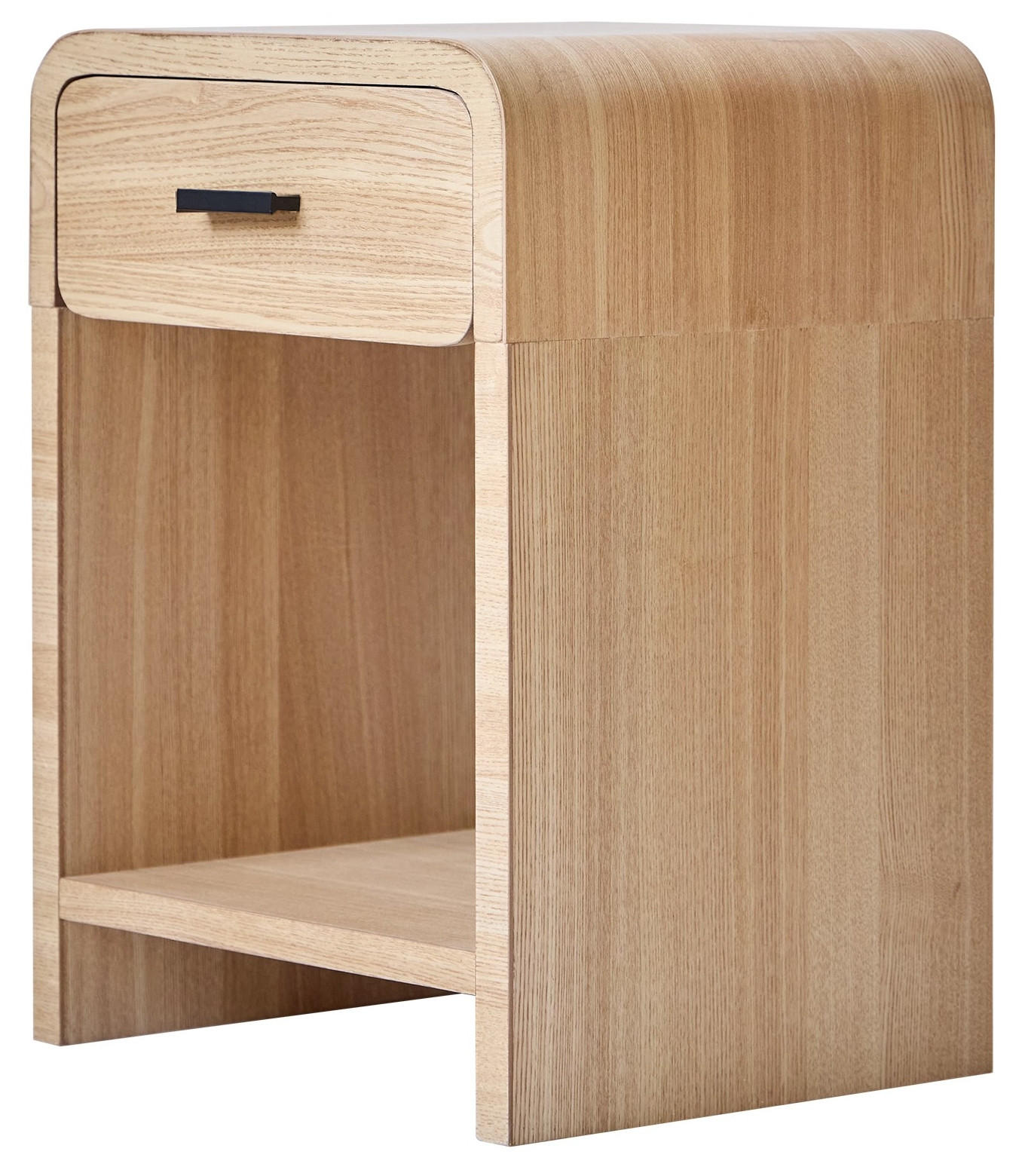 NACHTTISCH Rund Braun 40 x 34 x 56 cm - Braun, Holz (40/56/34cm) - Nordlys