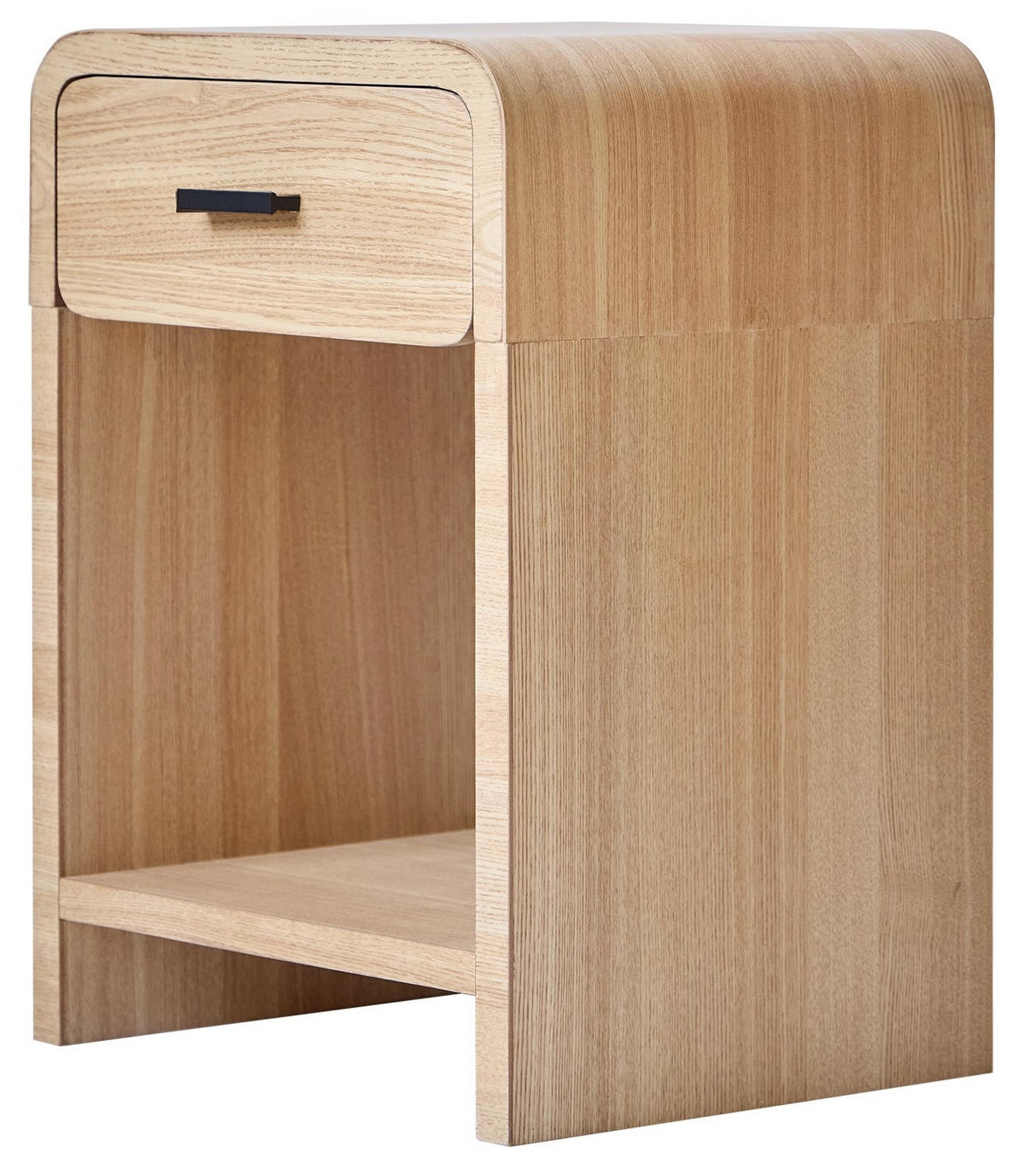 NACHTTISCH Rund Braun 40 x 34 x 56 cm - Braun, Holz (40/56/34cm) - Nordlys