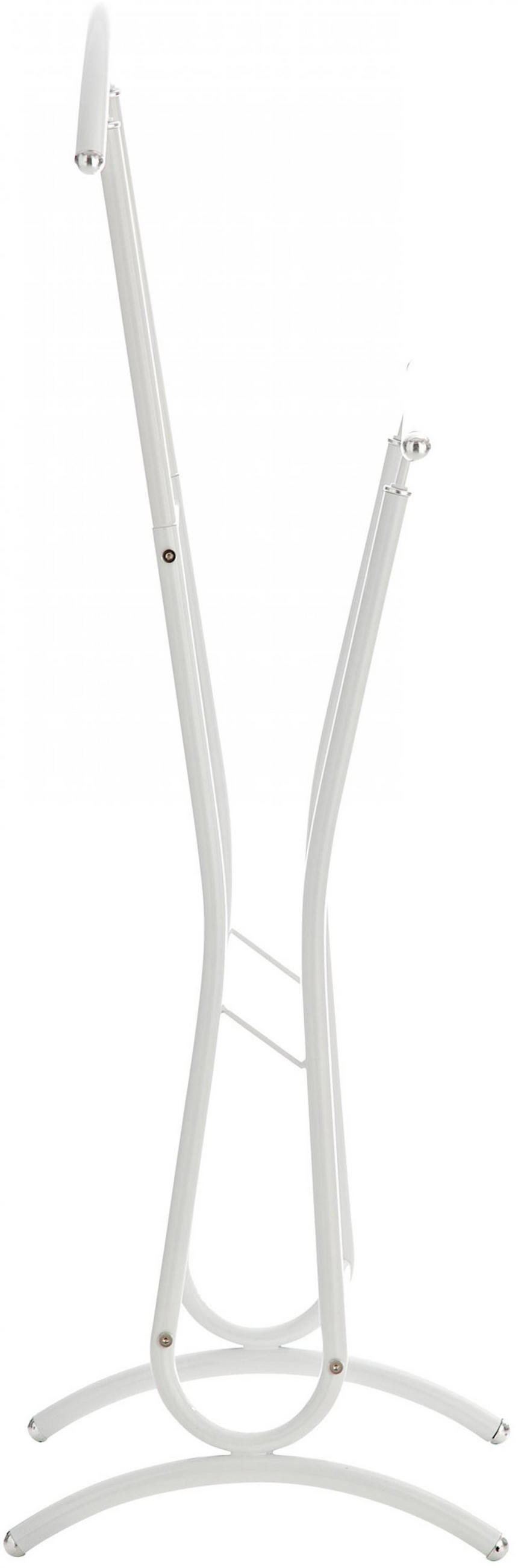 HERRENDIENER Metall weiß - Weiß, Metall (40/110/35cm) - CLP