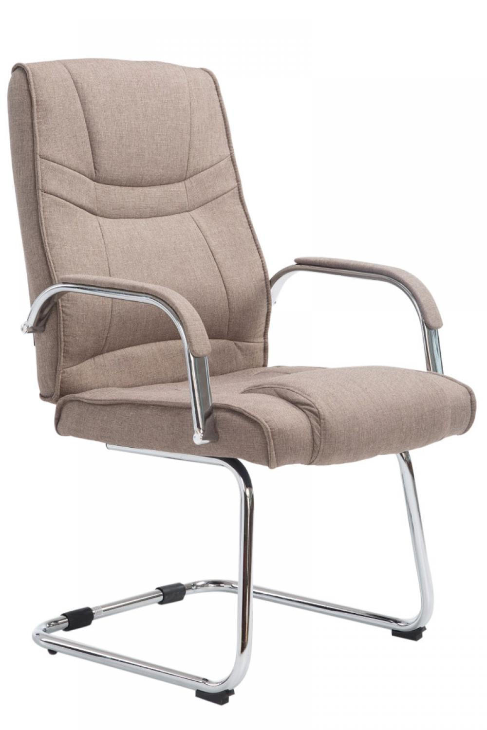SCHWINGSTUHL Stoff taupe - Taupe, Textil/Metall (60/104/67cm) - CLP