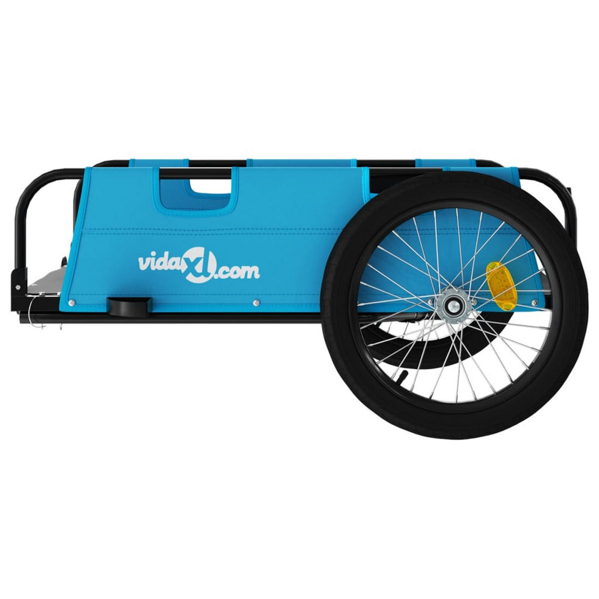 FAHRRADANHÄNGER Blau Oxford-Gewebe Und Eisen - Blau, Metall (68/38.5/135cm) - vidaXL