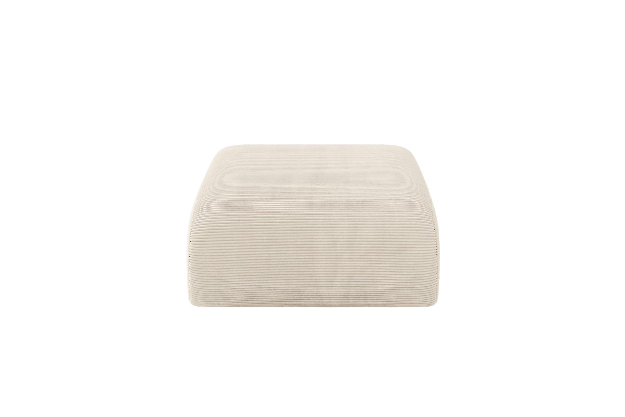 ALTDECOR MODULÁRNÍ TABURET MIRA-PUF 91x89x40 cm, béžový, manšestr