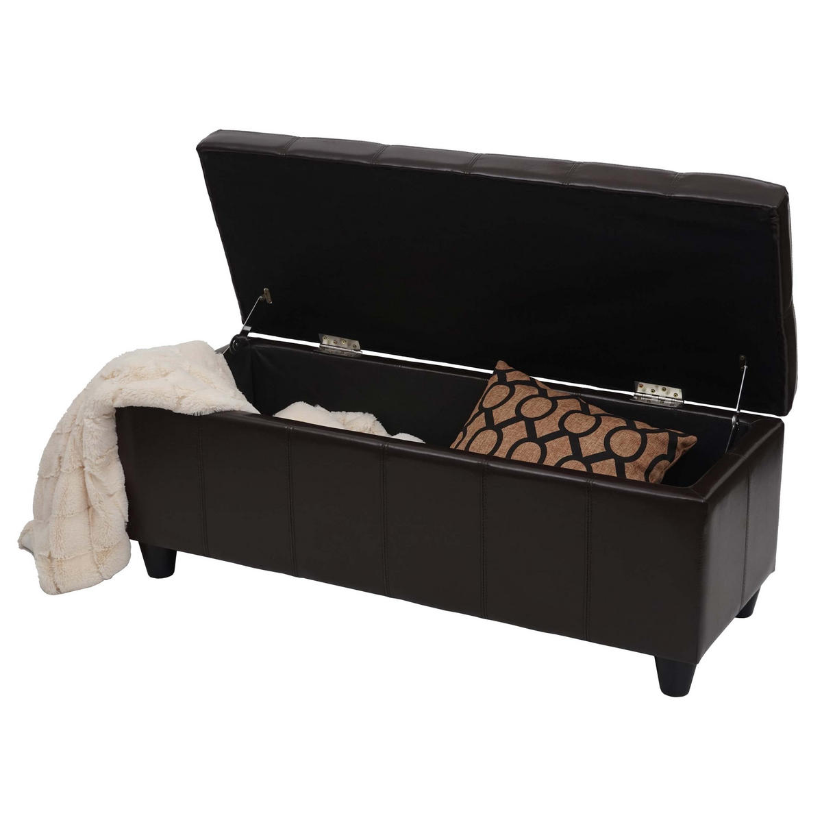 AUFBEWAHRUNGS-TRUHE Braun - Braun, Textil (114/45/45cm) - MCW