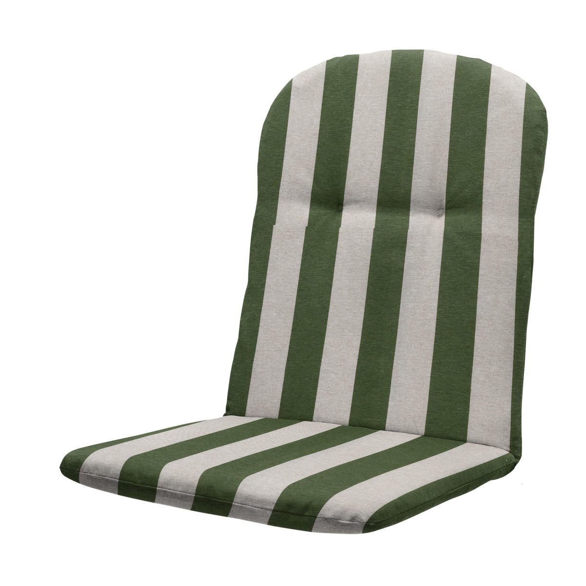 GARTENSTUHLKISSEN Amora - Grün - 45/45/3,5 cm - 4er-Set - Grün, Textil (45/3/45cm) - Madison