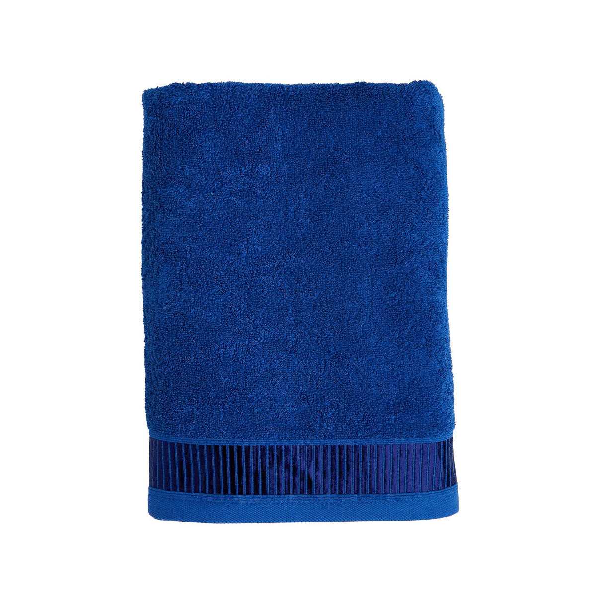 DUSCHTUCH Alicanty - Dunkelblau, Textil (70/130cm) - home&you